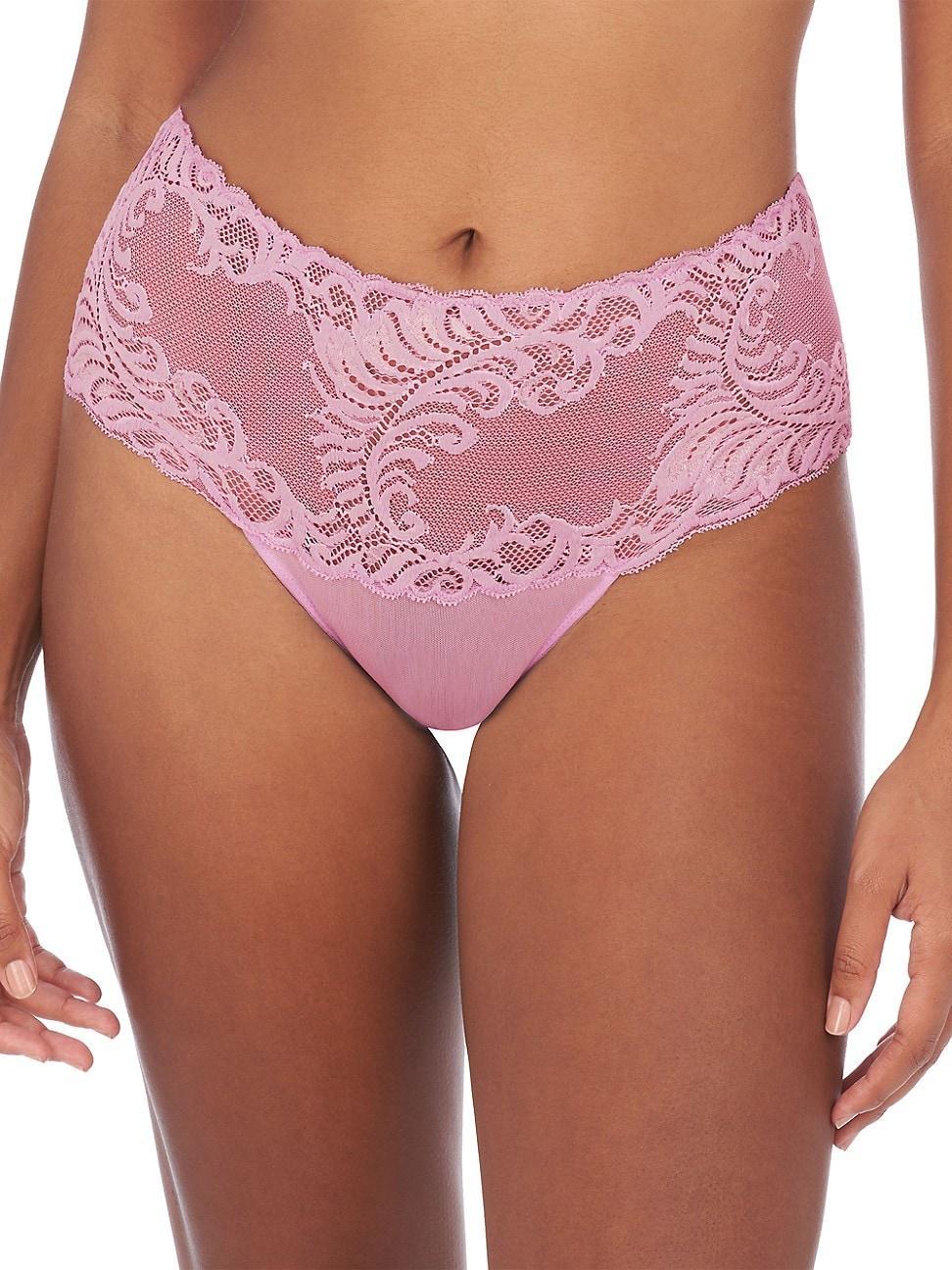 Womens Feathers Lace Brief Product Image