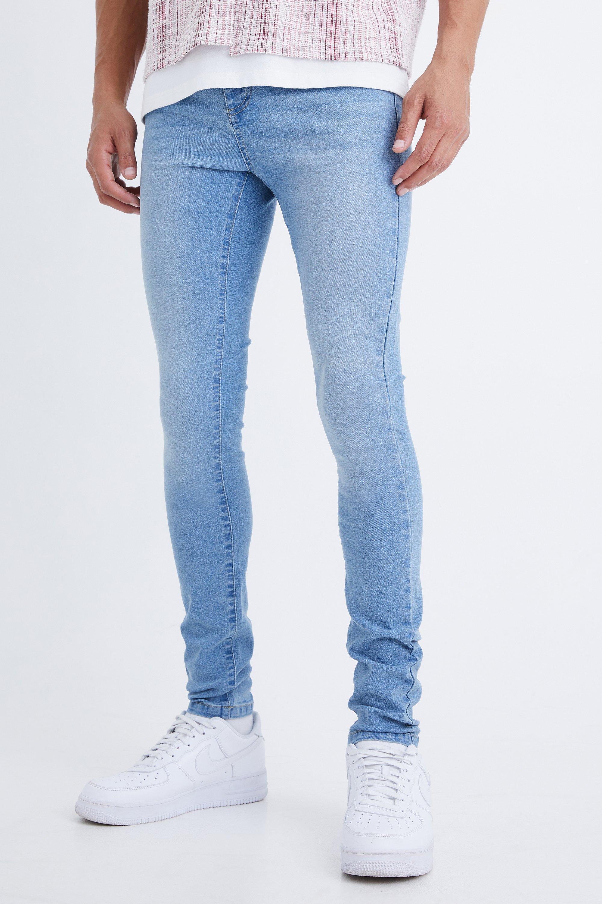 Tall Super Skinny Stretch Jean | boohooMAN USA Product Image