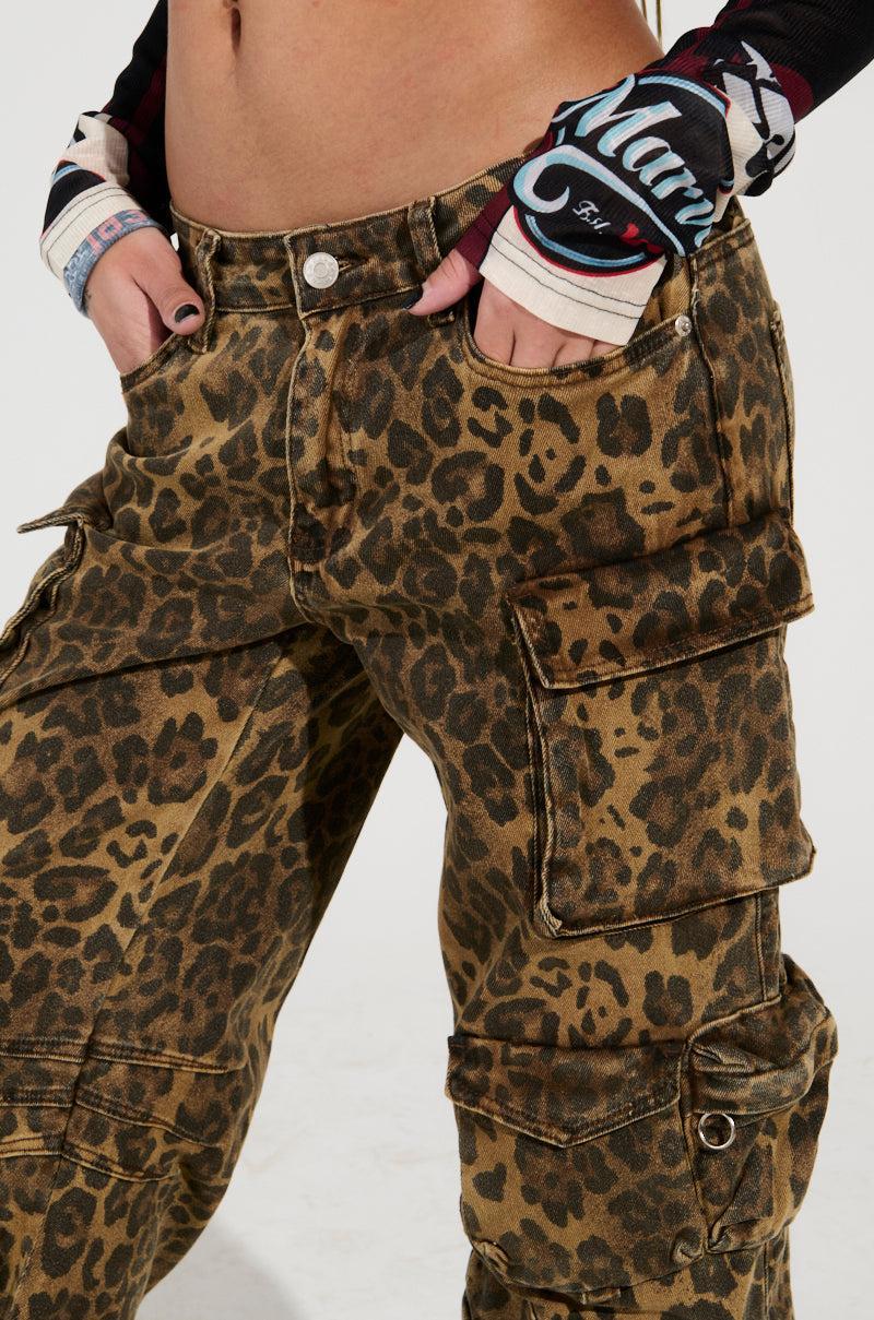 THE ULTIMATE LEOPARD CARGO PANT Product Image