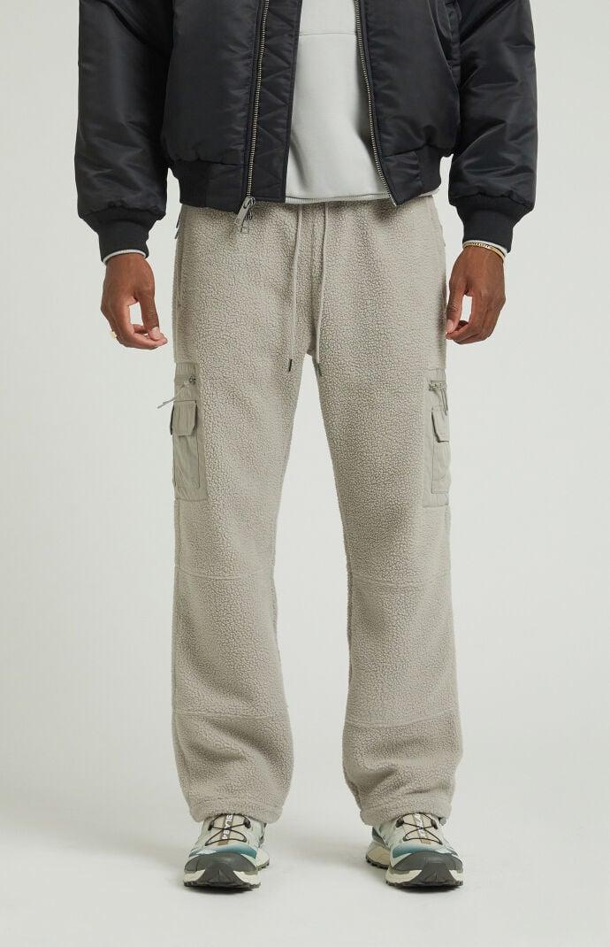 Men's Ocean Sherpa Cargo Sweatpants Product Image