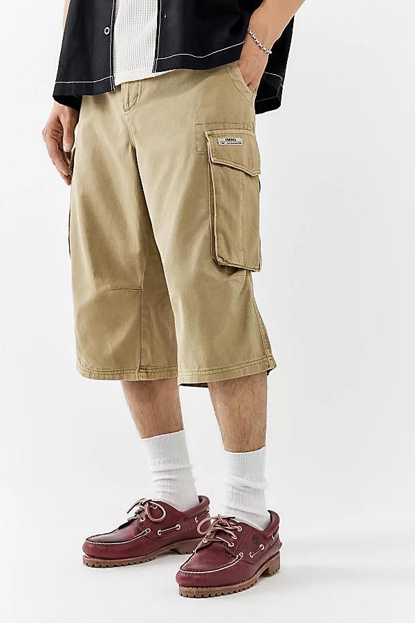 BDG Camel Oversized Cargo Short Mens at Urban Outfitters Product Image