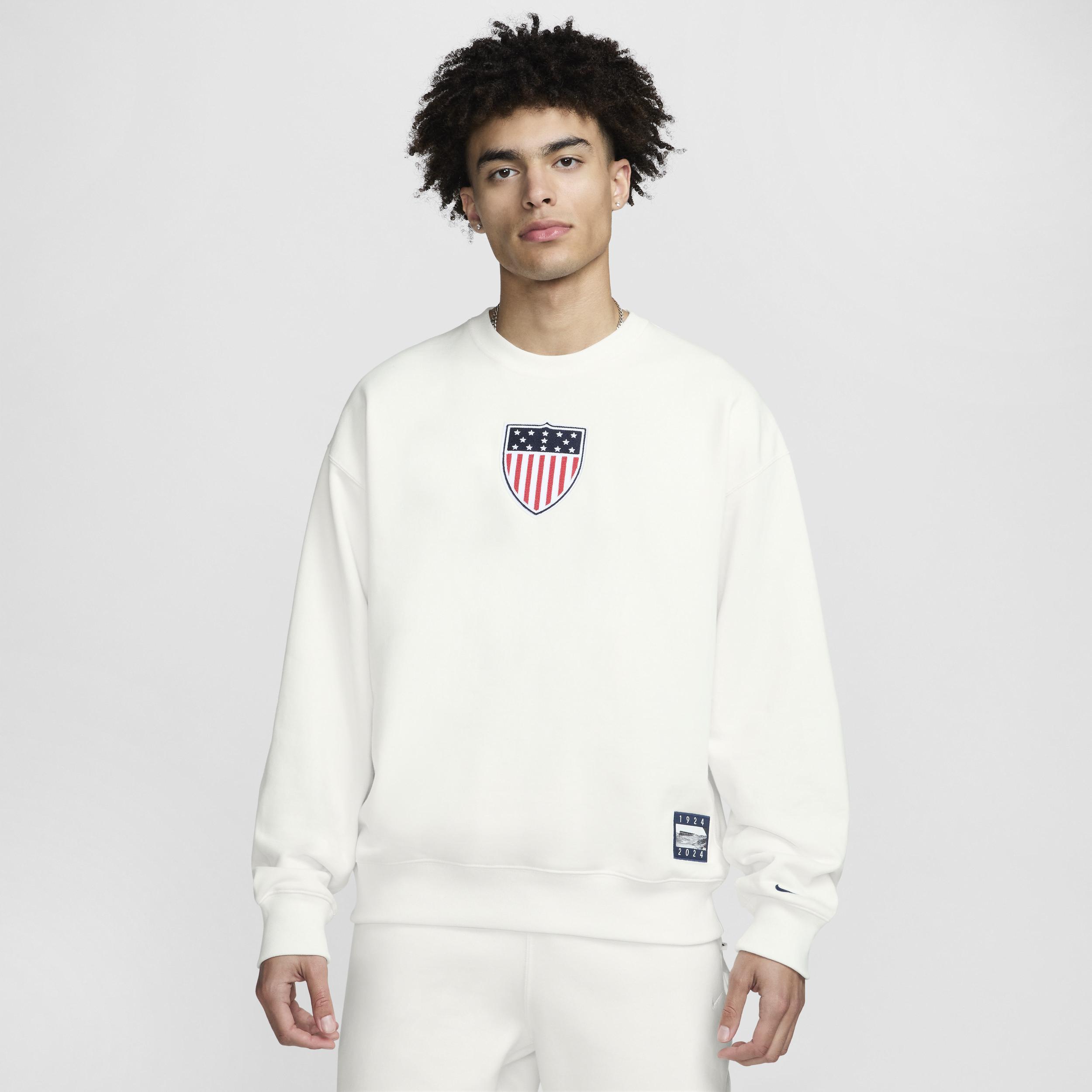 Team USA Solo Swoosh Nike Mens Crew-Neck Sweatshirt Product Image