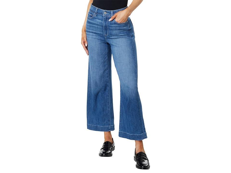 PAIGE Anessa High Waist Wide Leg Ankle Jeans Product Image