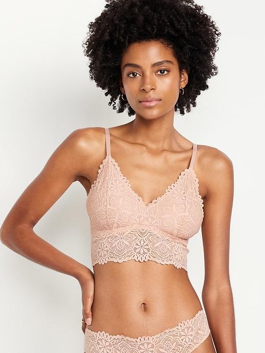 Lace Longline Bralette Product Image