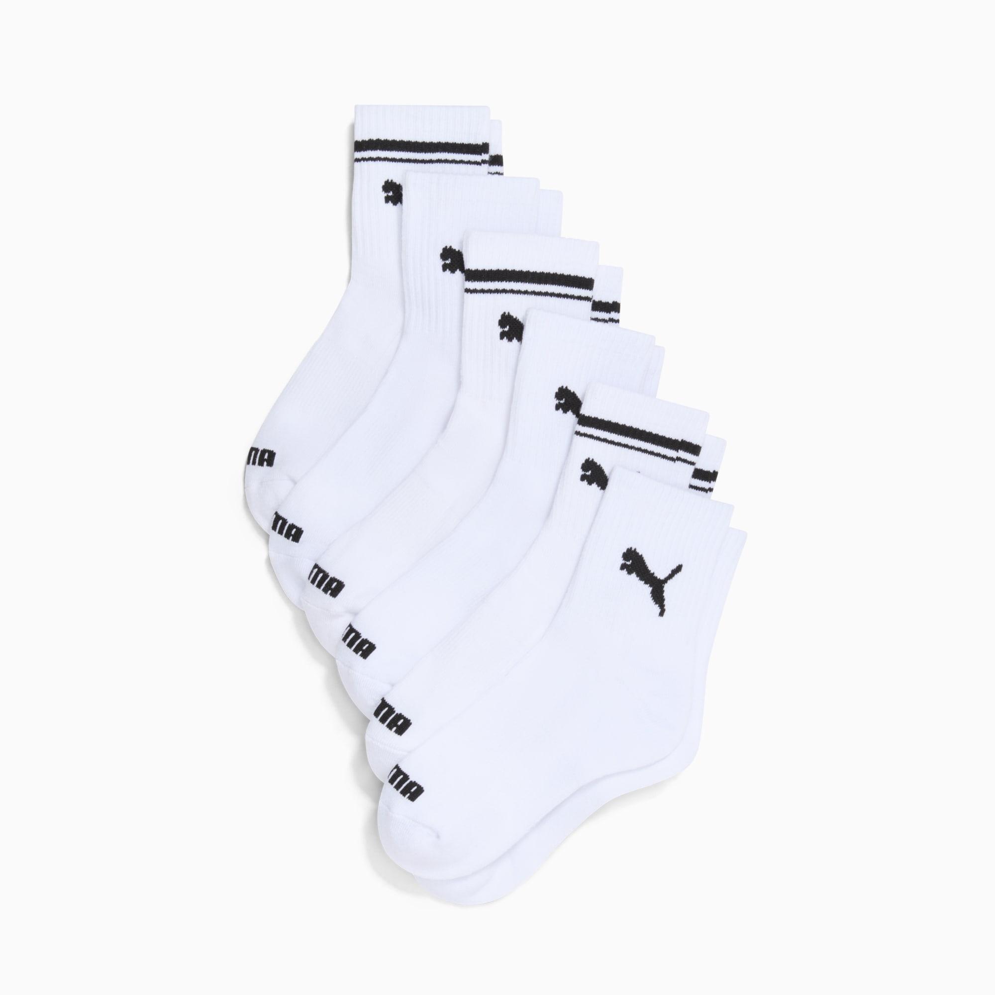 Women's Half-Terry Low Cut Crew Socks (6 Pairs) Product Image