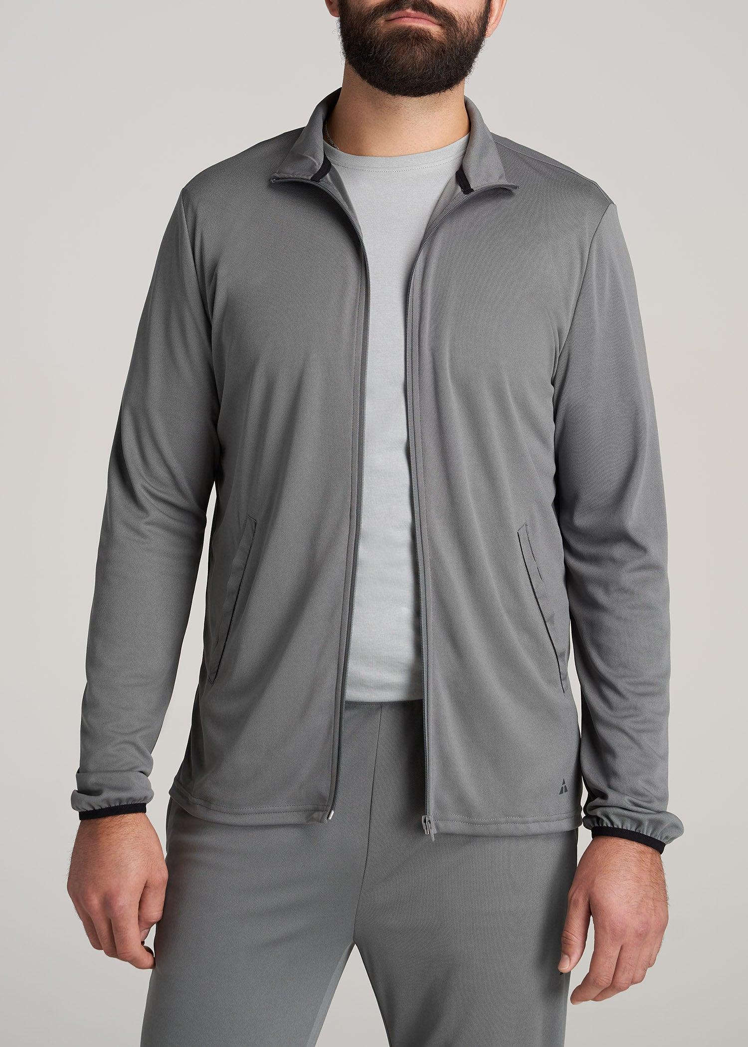 A.T. Performance Light Weight Jacket in Charcoal - Tall Men's Jacket Male Product Image