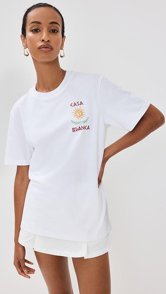 Casablanca Le Temple Du Savoir Printed Tee | Shopbop Product Image