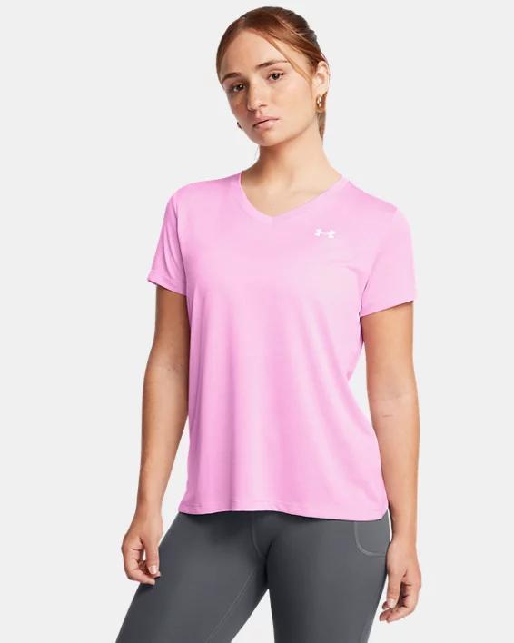 Womens UA Tech Twist V-Neck Short Sleeve Product Image