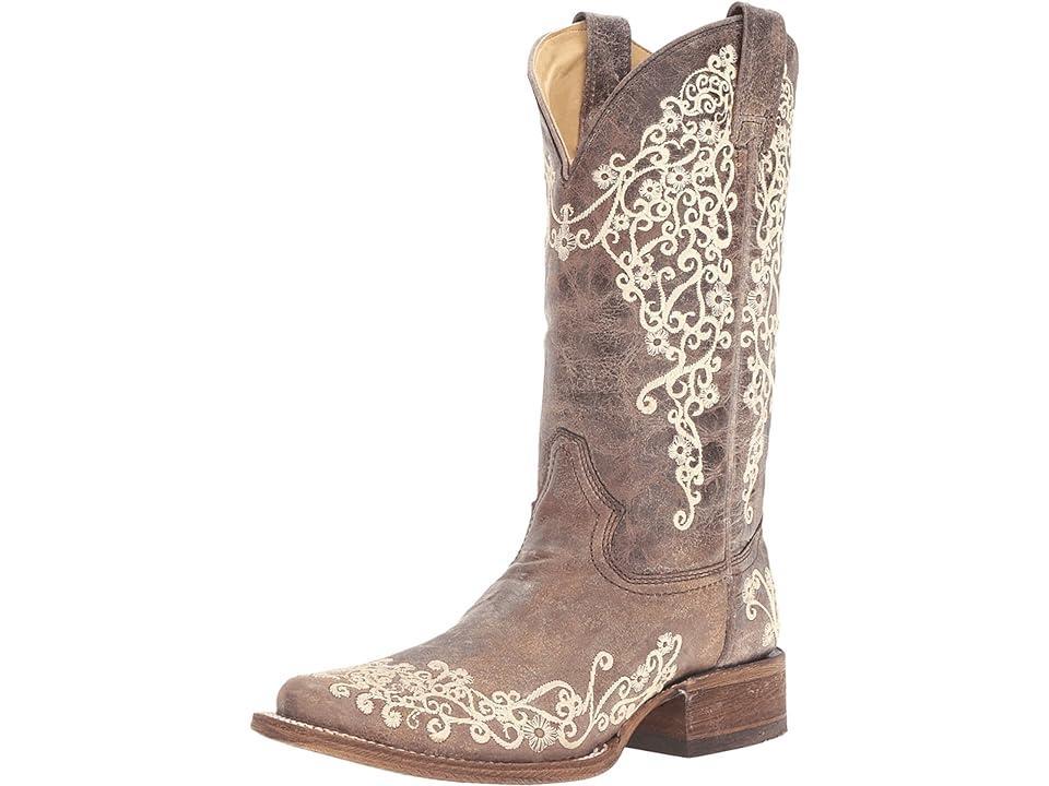 Corral Boots A2663 Crater Bone) Women's Boots Product Image