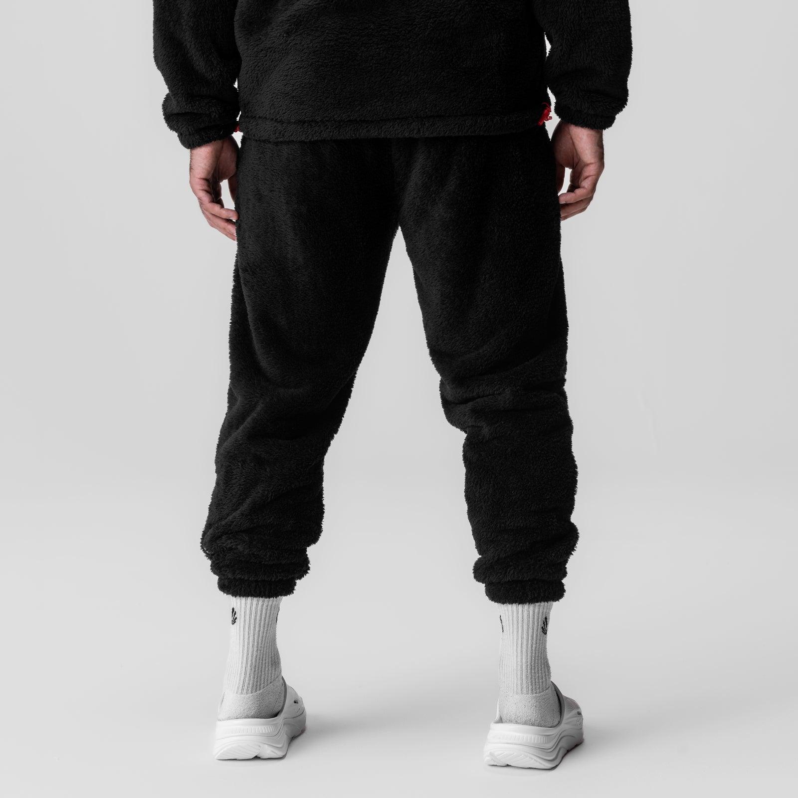 0692. Sherpa Recovery Sweats - Black/White Male Product Image