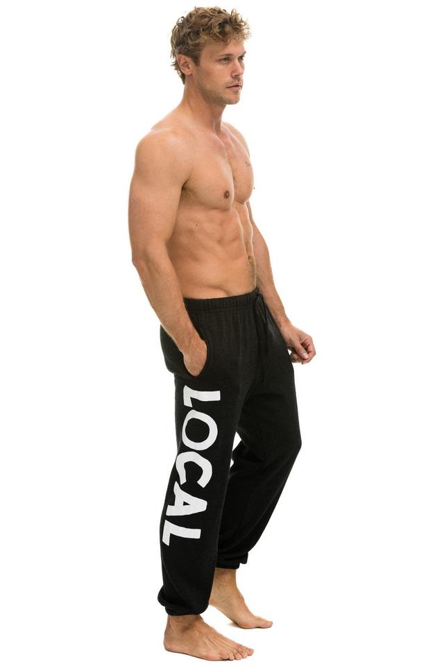 LOCALS ONLY SWEATPANTS - BLACK Male Product Image