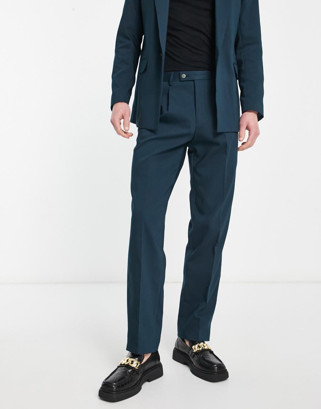 Viggo lavoir suit pants in petrol blue Product Image