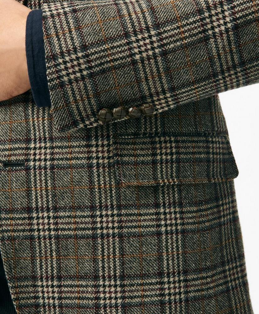 Classic Fit Wool 1818 Sport Coat in Plaid Tweed Product Image