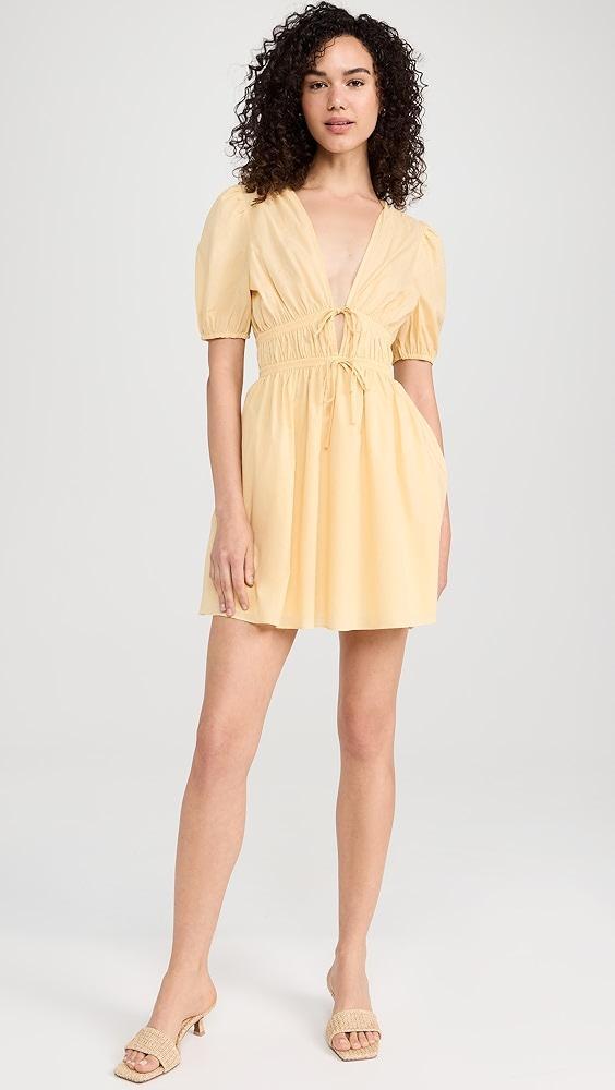 WAYF Gatehred Short Sleeve Mini Dress | Shopbop Product Image