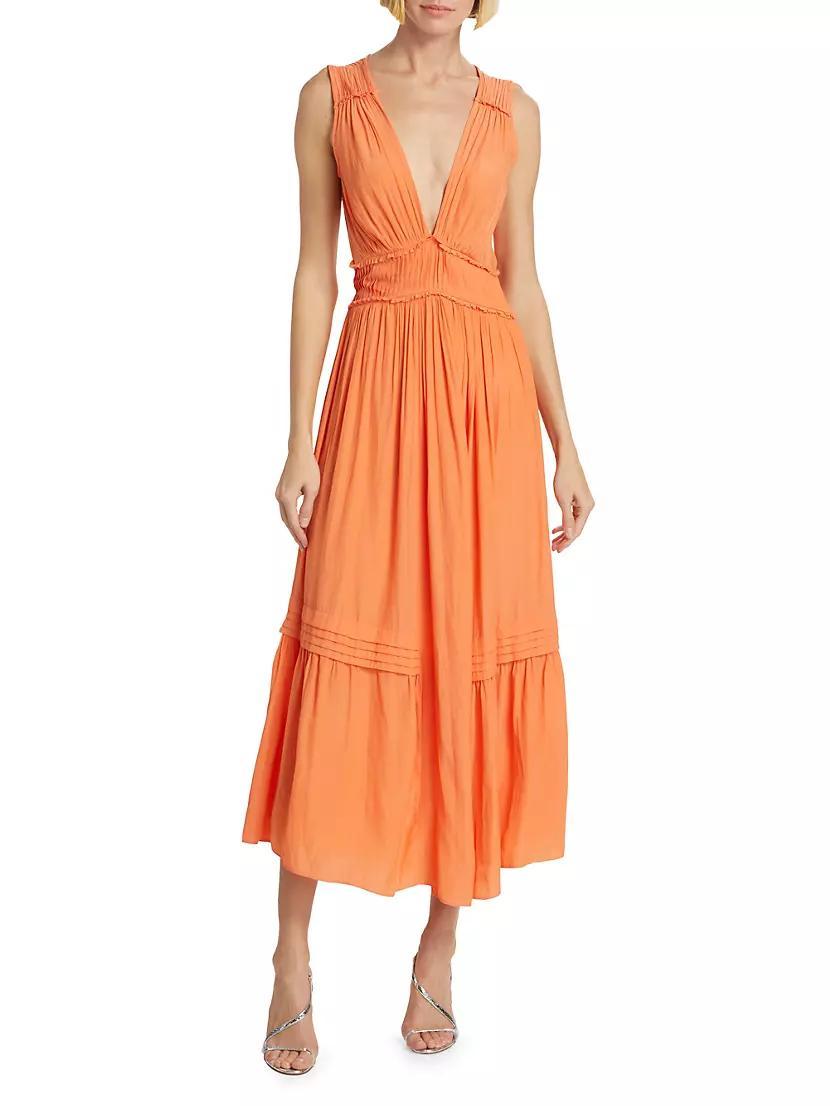 Dierdre Sleeveless Midi-Dress Product Image