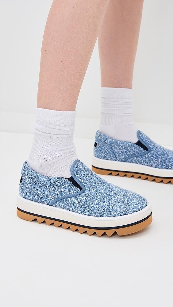 Stella McCartney Sneakelyse Denim Boucle Sneakers | Shopbop Product Image