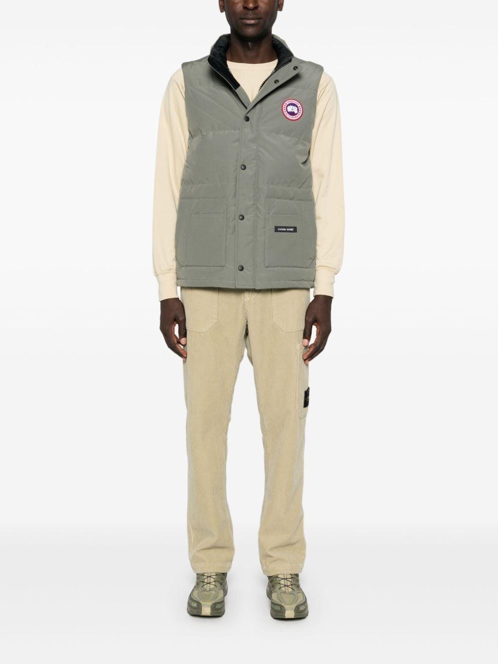 CANADA GOOSE Freestyle Crew Gilet In Grün Product Image