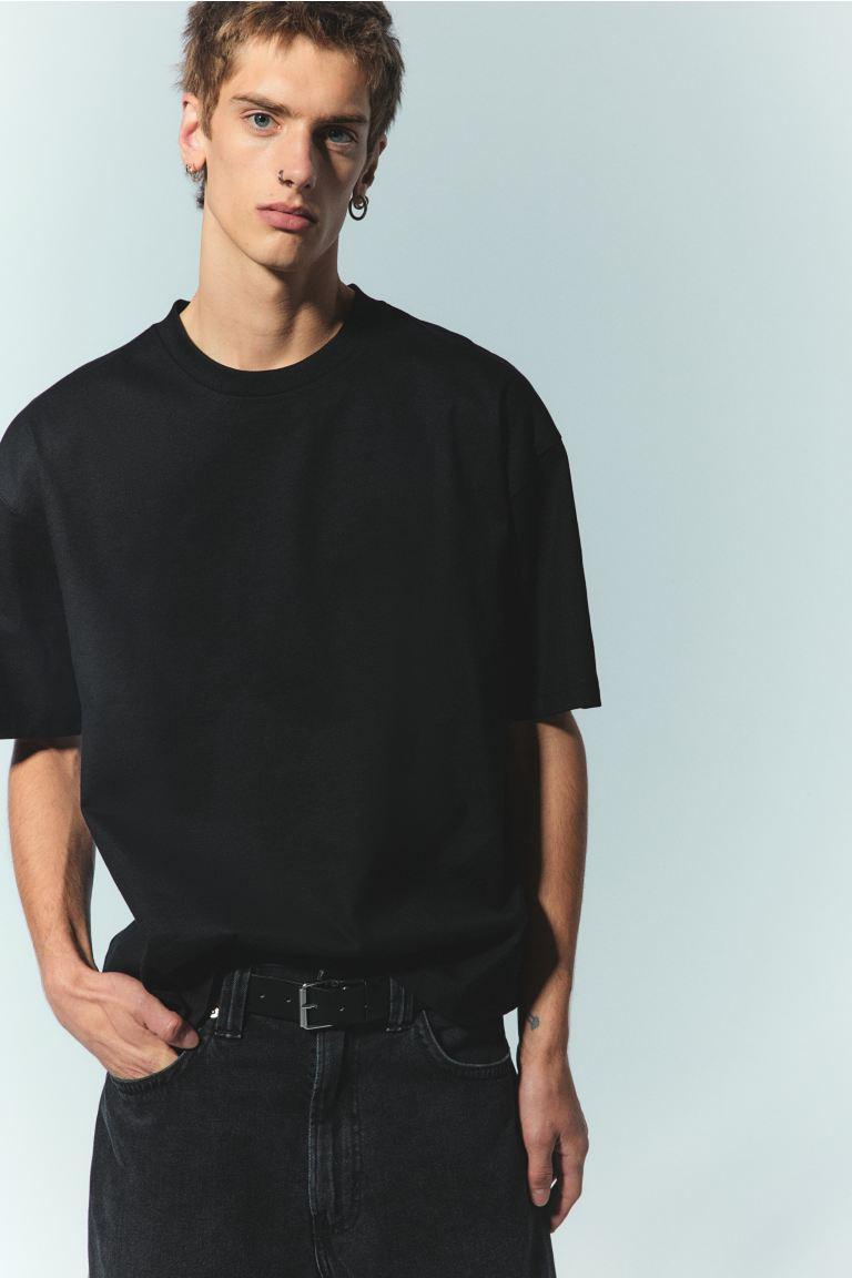 Oversized Fit Cotton T-shirt Product Image