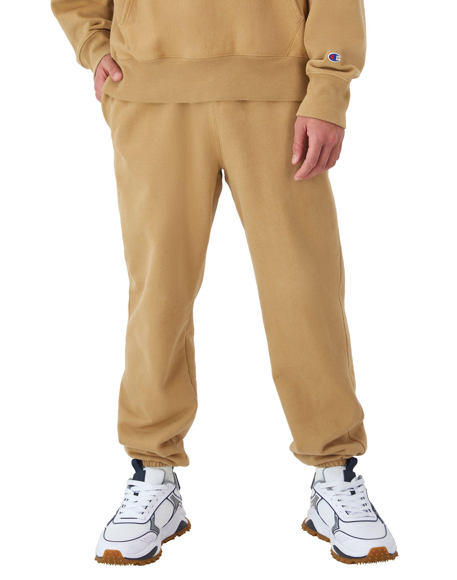 Mens Champion Stadium Reverse Weave Cinched Sweatpants, 30 Washed Tan Slacks L product image