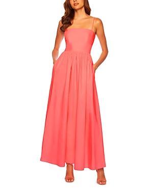 Susana Monaco Cotton Cutout Back Maxi Dress Product Image