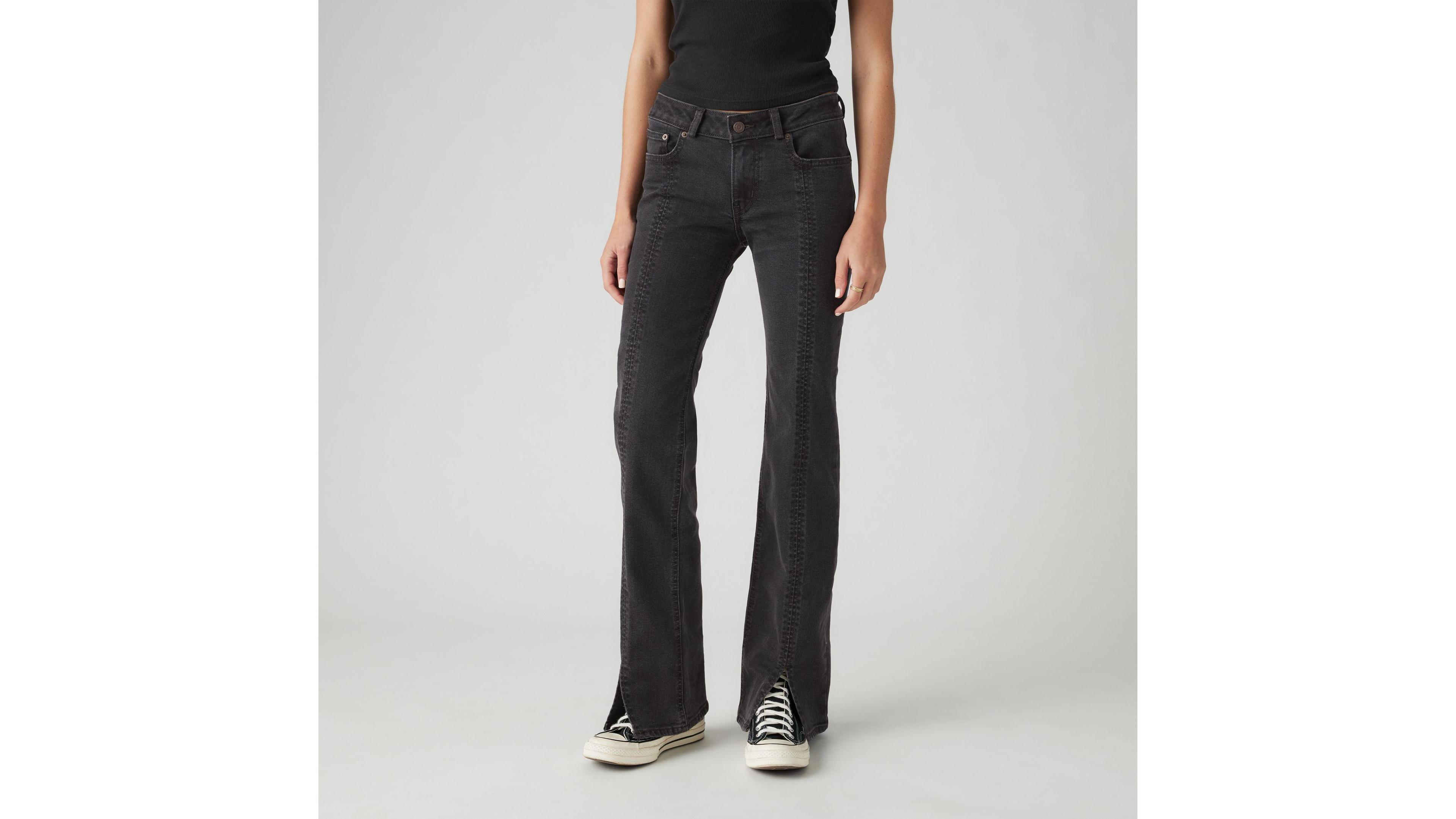 Seamed Superlow Bootcut Women's Jeans Product Image