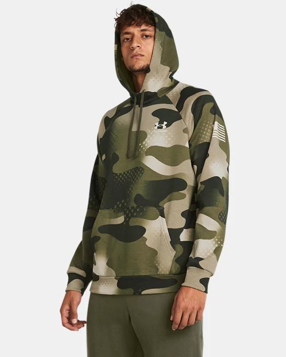 Mens UA Freedom Rival Fleece Amp Hoodie Product Image