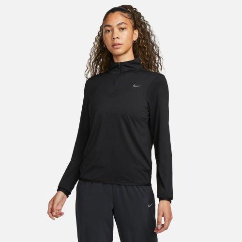 Nike Womens Swift Element Dri-FIT UV Half-Zip - White/Black product image