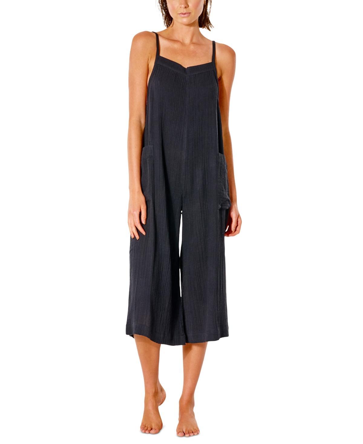 Rip Curl Premium Surf Wide Leg Crop Jumpsuit Product Image