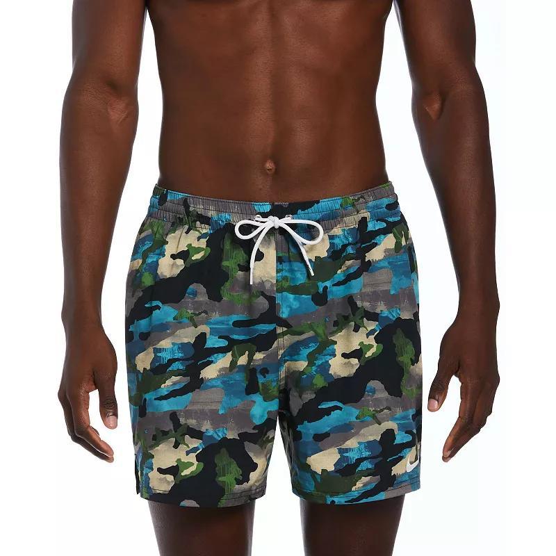 Mens Nike Classic Camo 5 Swim Trunks Product Image