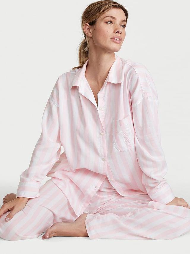 Modal-Cotton Long Pajama Set Product Image