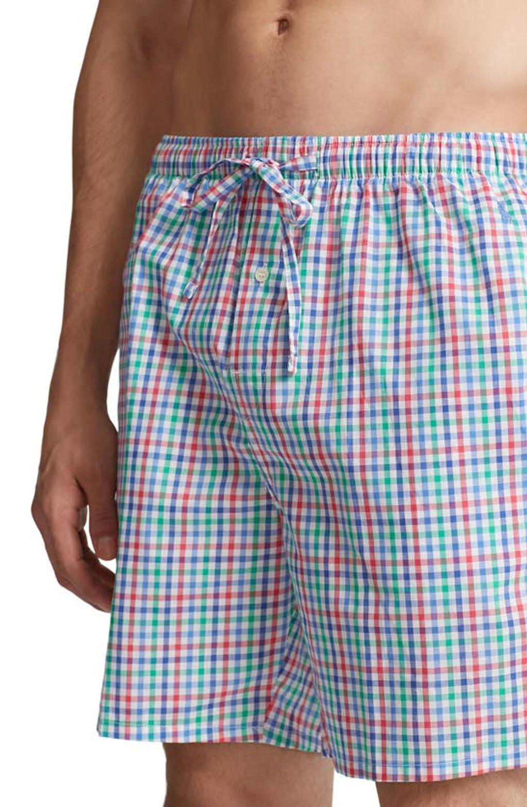 Plaid Pajama Shorts In Fairway Plaid Product Image