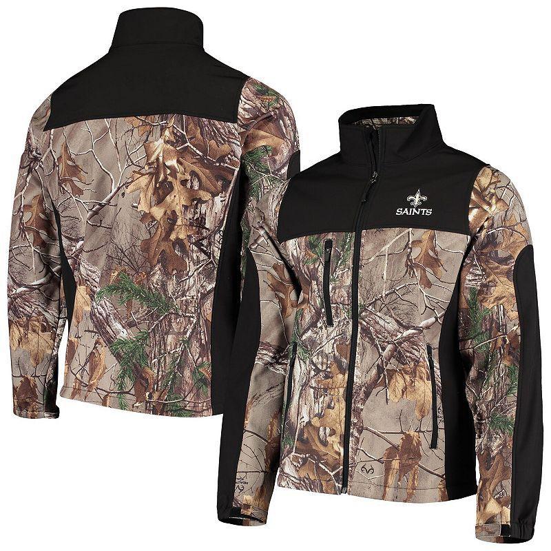 Mens Dunbrooke Realtree Camo/Black Tennessee Titans Circle Hunter Softshell Full-Zip Jacket Product Image