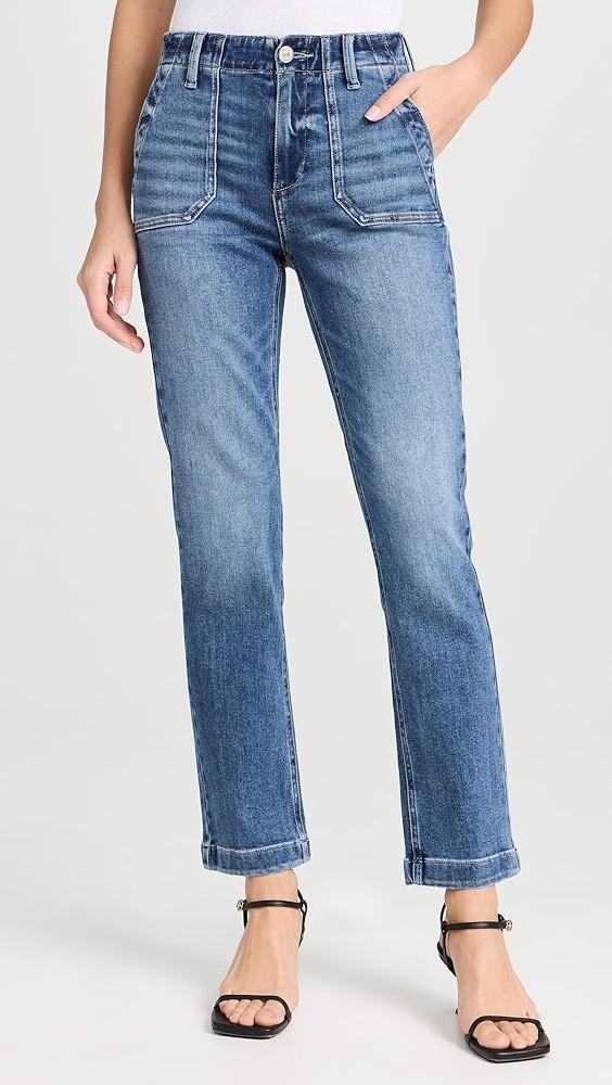 PAIGE Mayslie Straight Ankle Jeans | Shopbop Product Image