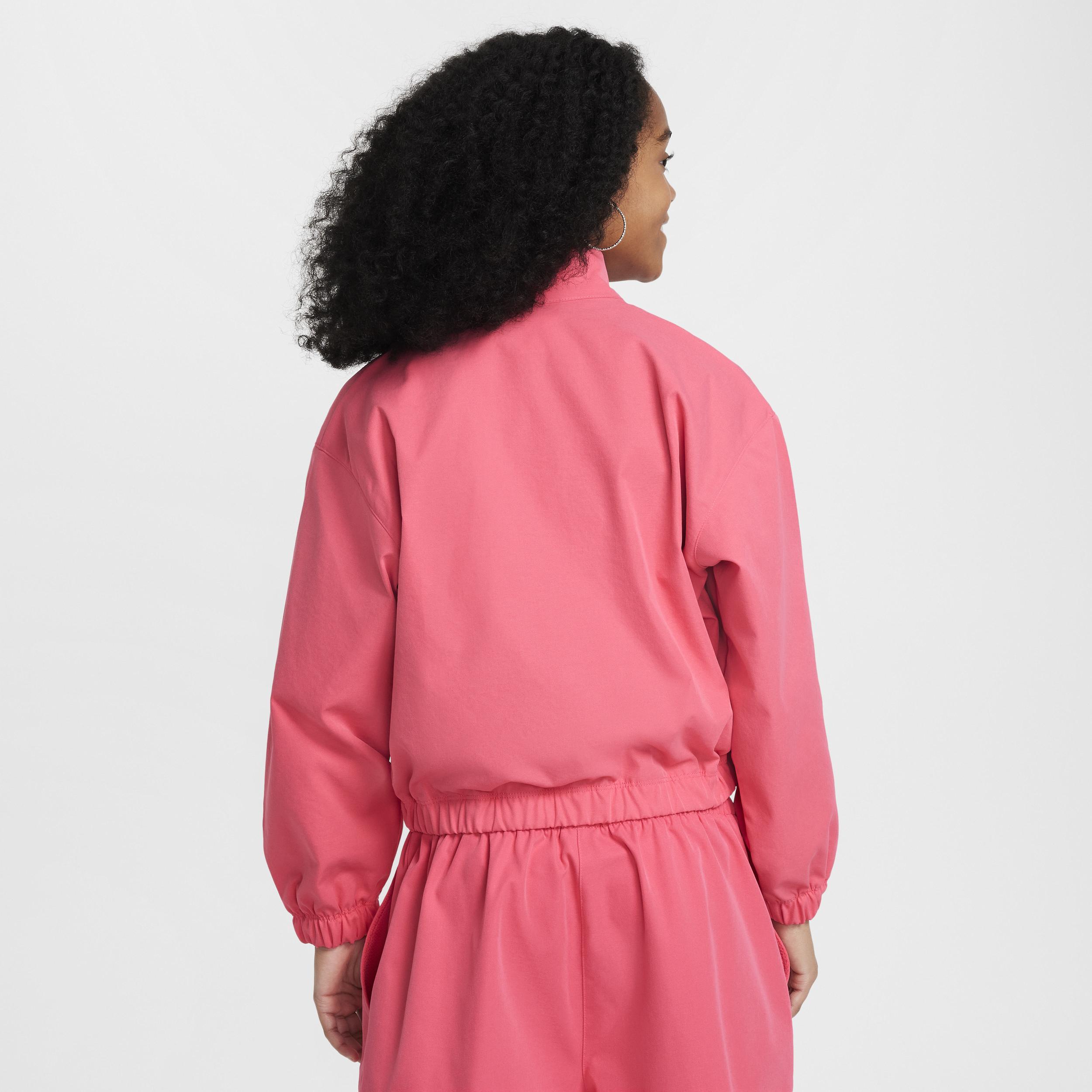 Nike Girls Sportswear Oversized Lightweight Jacket Product Image