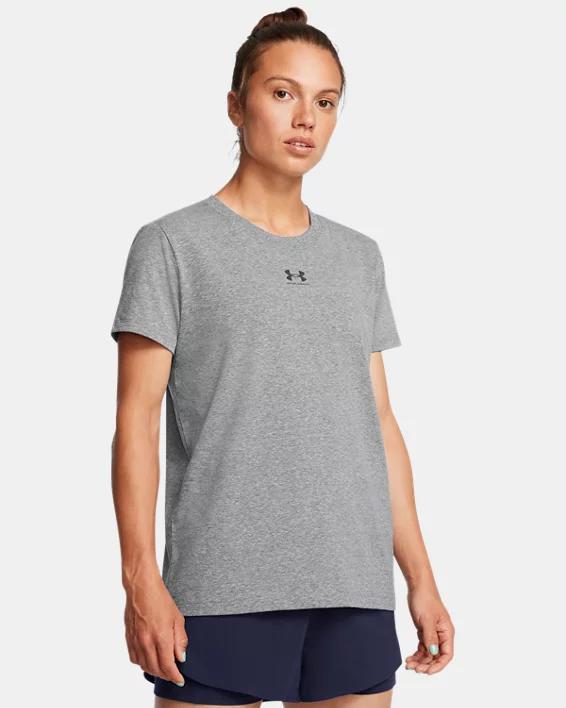 Womens UA Rival Core Short Sleeve Product Image