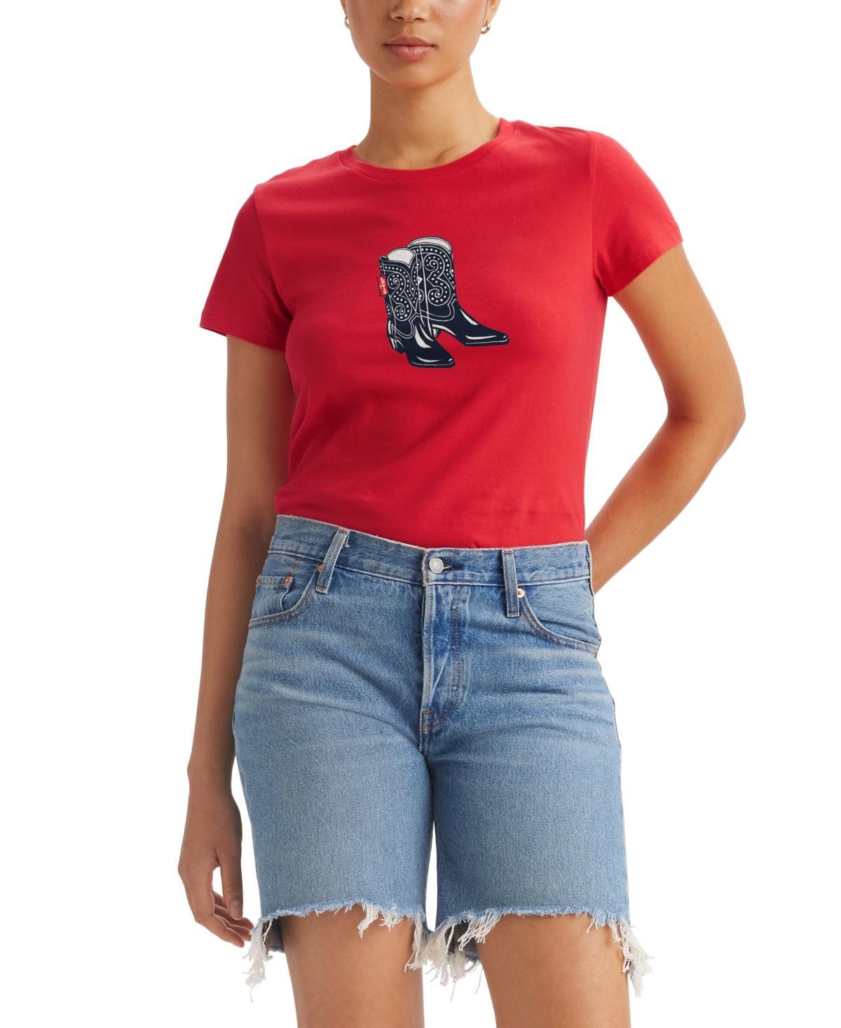 Womens Levis Logo Perfect Tee Product Image