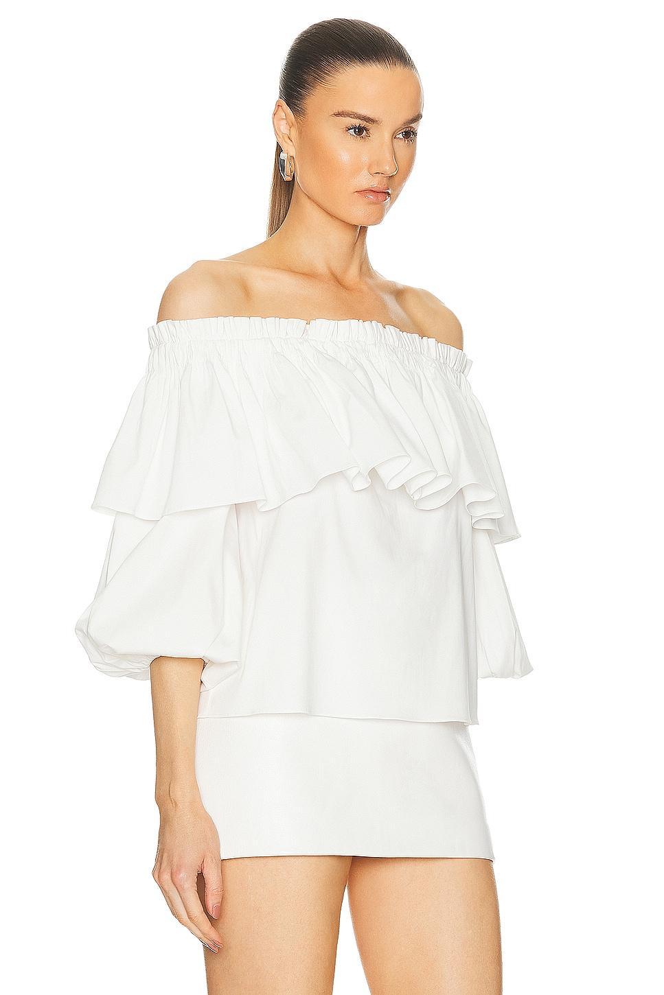 Alexis Arosa Top White. (also in ). Product Image