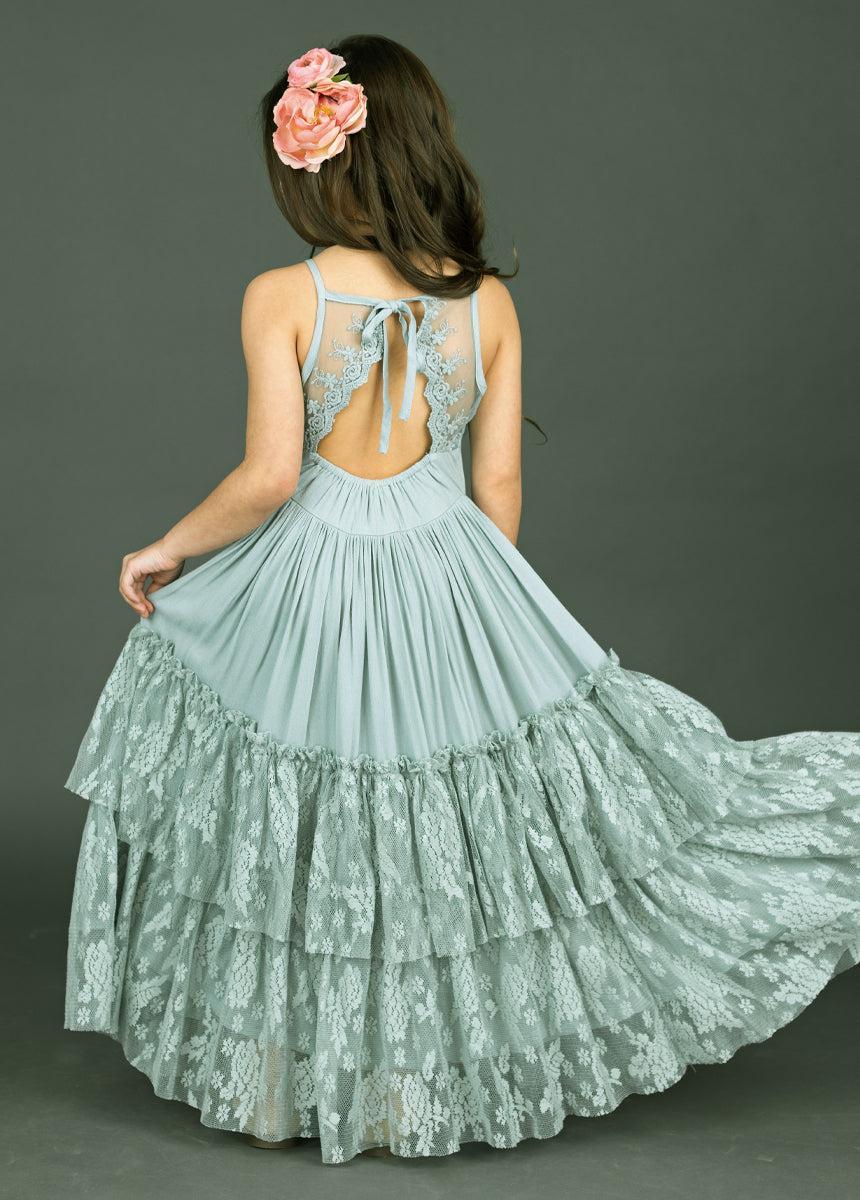 Catrin Dress in Seaglass Product Image