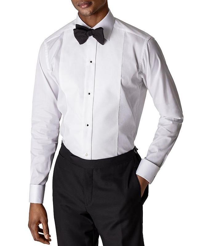 Eton Slim Fit Piqu Tuxedo Shirt Product Image