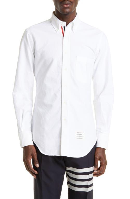 Thom Browne Cotton Button-Down Shirt Product Image