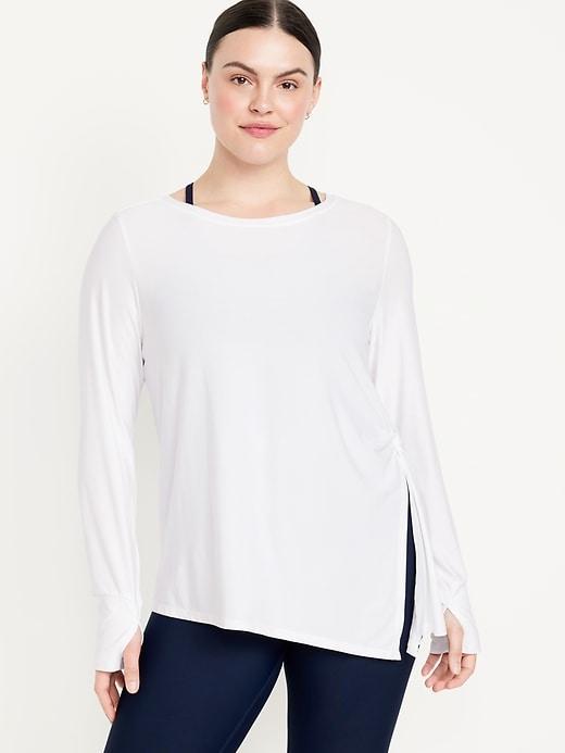 CloudMotion Side-Tie Tunic Product Image