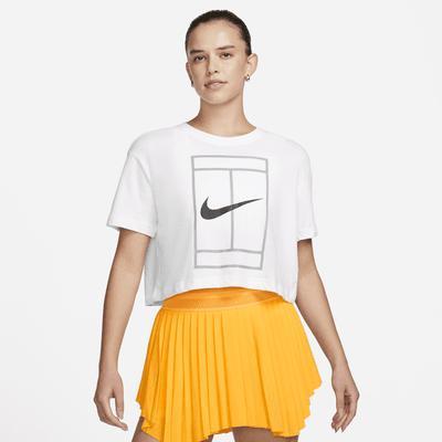 Nike Heritage Women's Dri-FIT Short-Sleeve Cropped Top Product Image