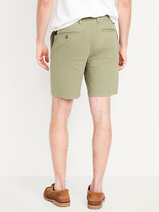 Slim Built-In Flex Rotation Chino Shorts -- 8-inch inseam Product Image