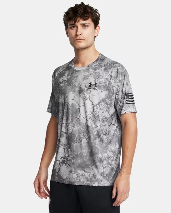 Men's UA Tech™ Freedom Camo Short Sleeve Product Image