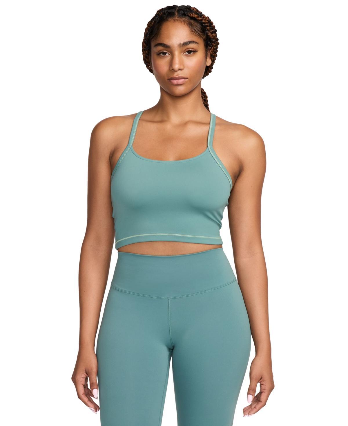 Women's One Fitted Dri-FIT Cropped Tank Top Product Image