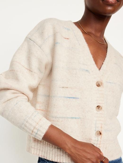 Slouchy Button-Down Cardigan Product Image