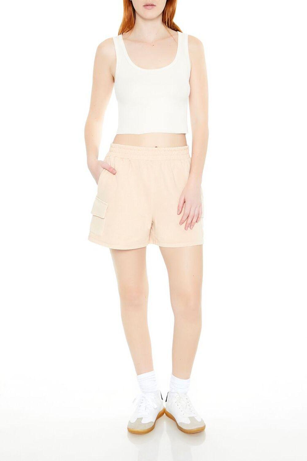 French Terry Cargo Shorts | Forever 21 Product Image