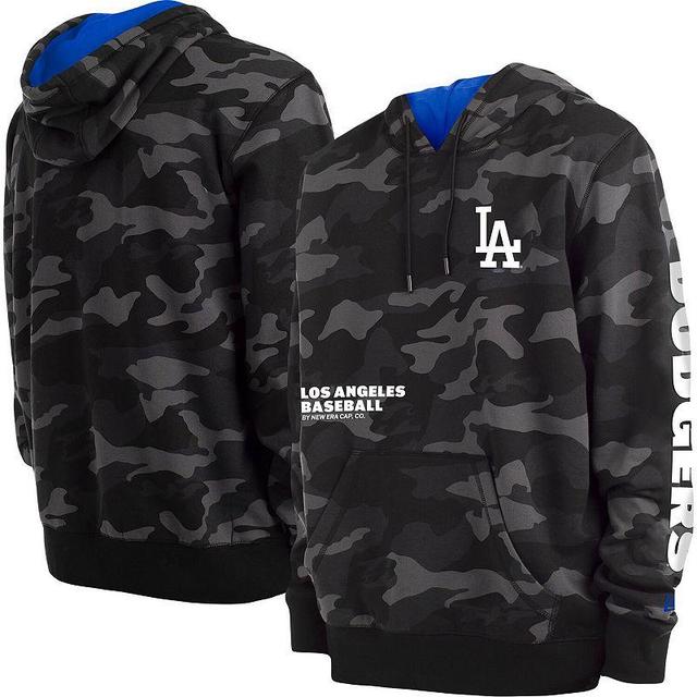 Mens New Era Los Angeles Dodgers Camo Pullover Hoodie Product Image