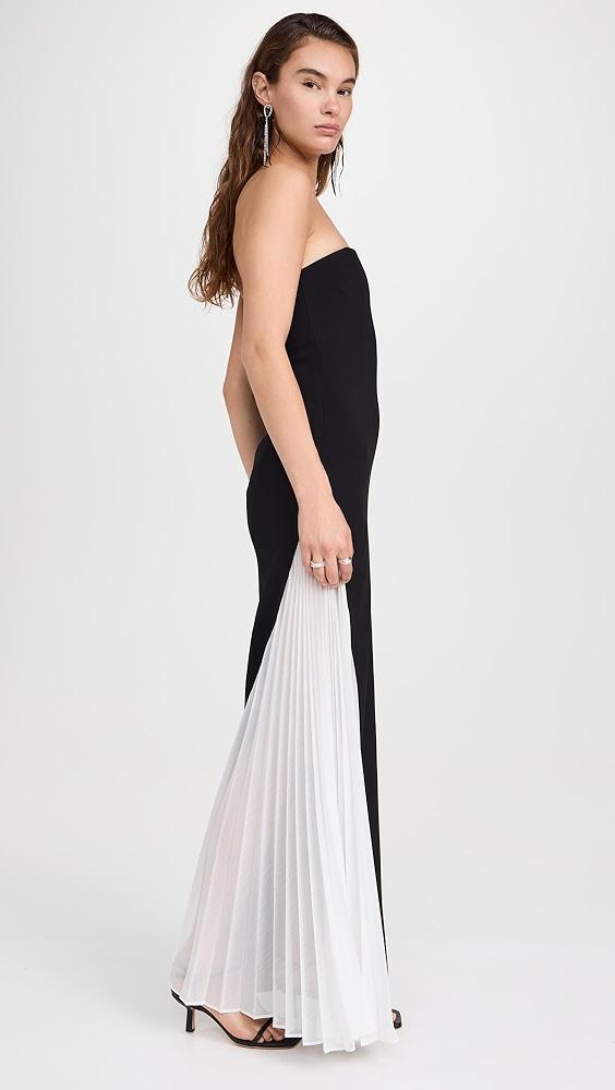 alice + olivia Retha Strapless Maxi Dress | Shopbop Product Image