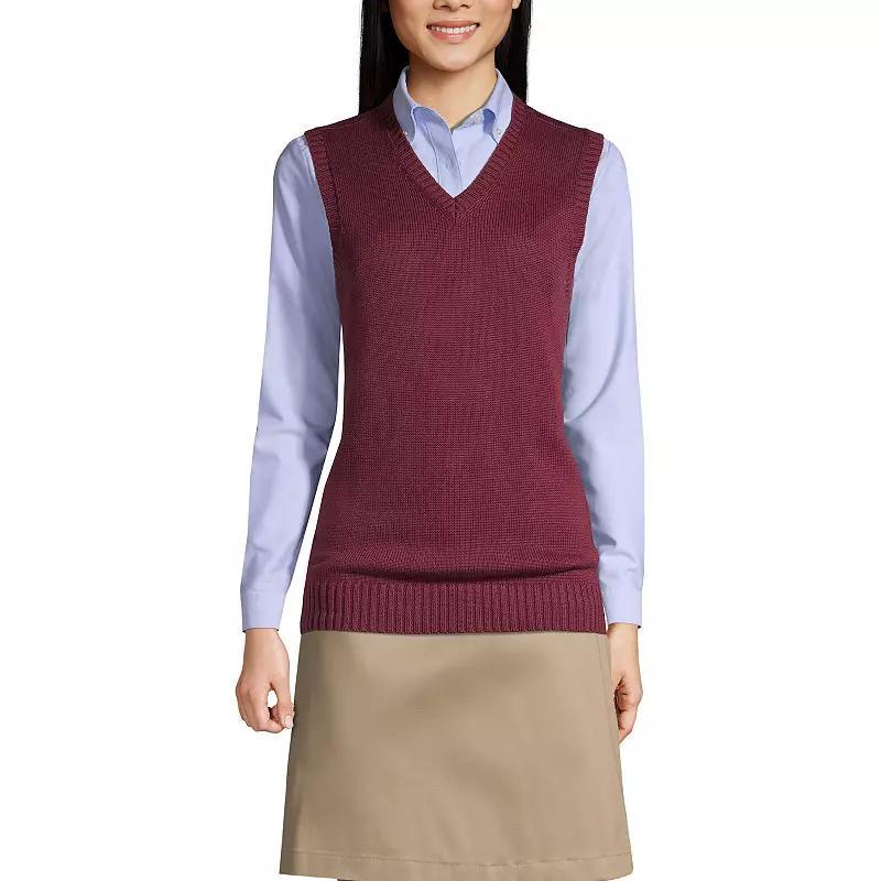 Womens Lands End Sweater Vest Product Image